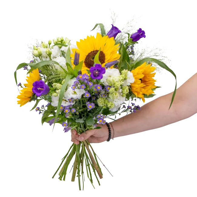 Bouquet with sunflower
